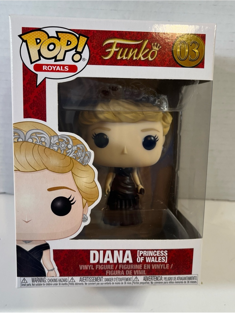 Funko POP! Royals Diana (Princess of Wales) Vinyl Figure